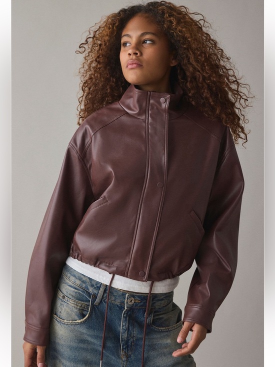 BDG Jackets & Blazers - BDG Charlene Faux Leather
Bomber Jacket